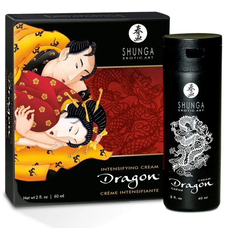 Dragon - Κρέμα Ενίσχυσης Στύσης - 60 ml - Shunga Aphrodisiacs Σχετικά Προϊόντα