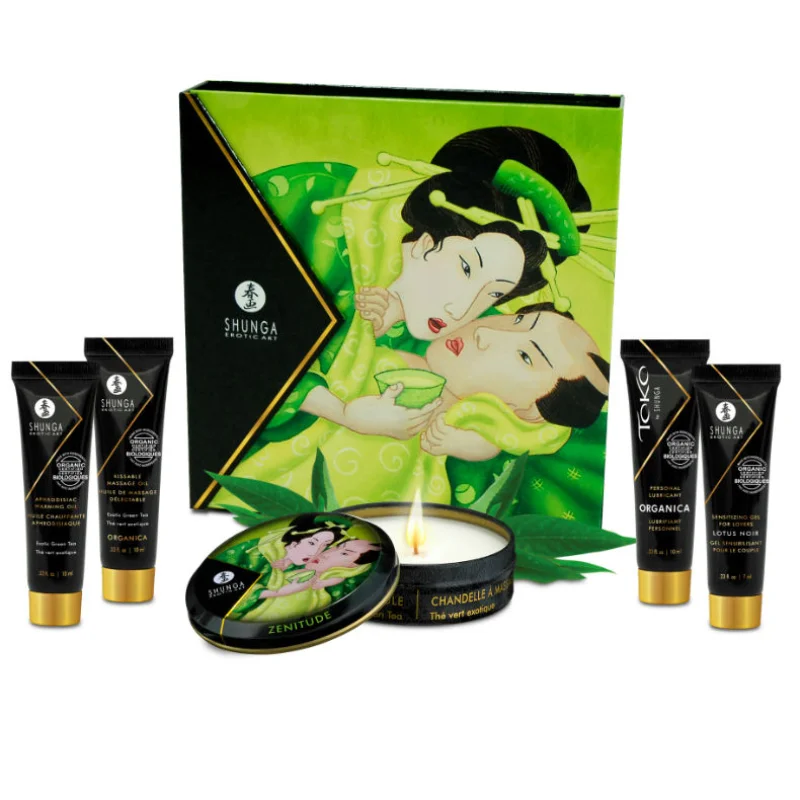 Secret Geisha Organic Green Tea Kit - Ερωτικό Σετ Δώρου - Shunga Kits Σχετικά Προϊόντα