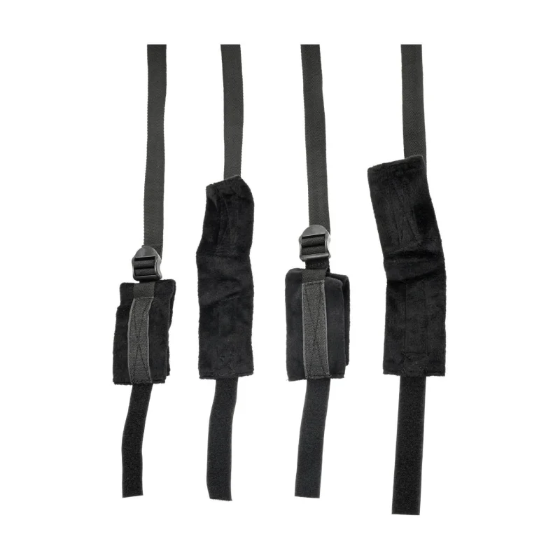 Bed Bondage Restraint Kit - Adjustable Straps & Soft Cuffs product.details.thumbnail 3