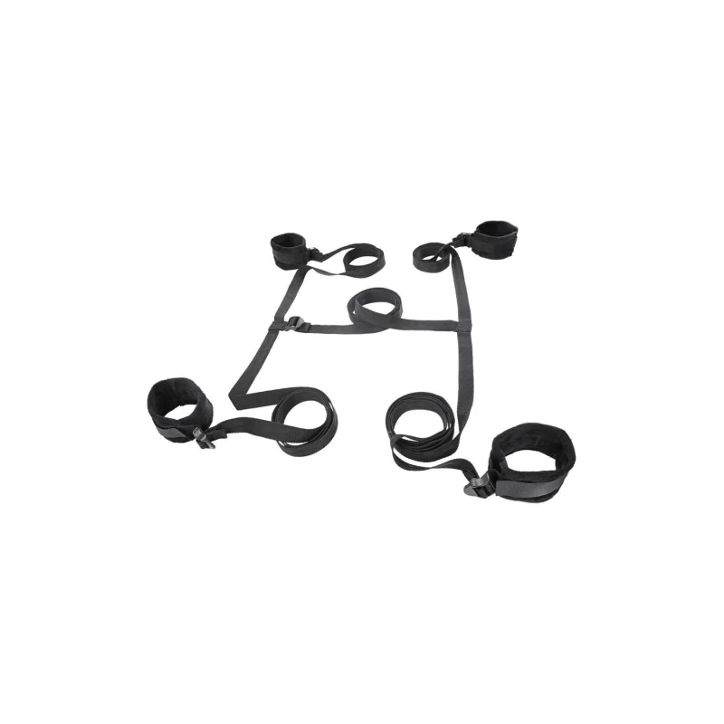 Sportsheets – Σετ Δεσίματος με Ιμάντες και Χειροπέδες - Sportsheets Kink Lab