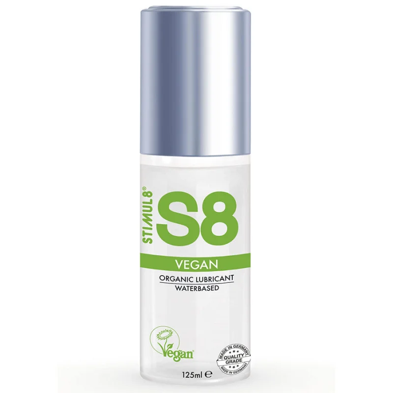 S8 Vegan - Vegan Λιπαντικό με βάση το νερό - 125 Ml