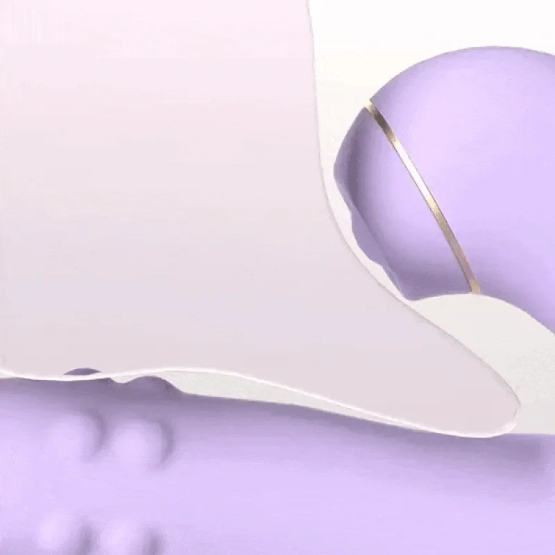 Duoglow - App Controlled Vibrator - 2-in-1 Thrusting Vibrator With Detachable Stimulator product.details.thumbnail 2