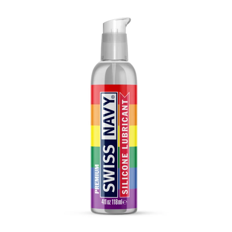 Premium Silicone Lubricant Pride Edition - Λιπαντικό με Βάση Σιλικόνης 118 Ml - Swiss Navy Λιπαντικά