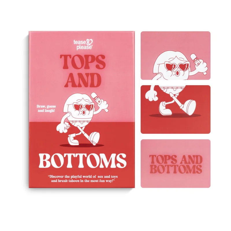 Tops & Bottoms - Παιχνίδι Ζωγραφικής για Ενήλικες για Πάρτι