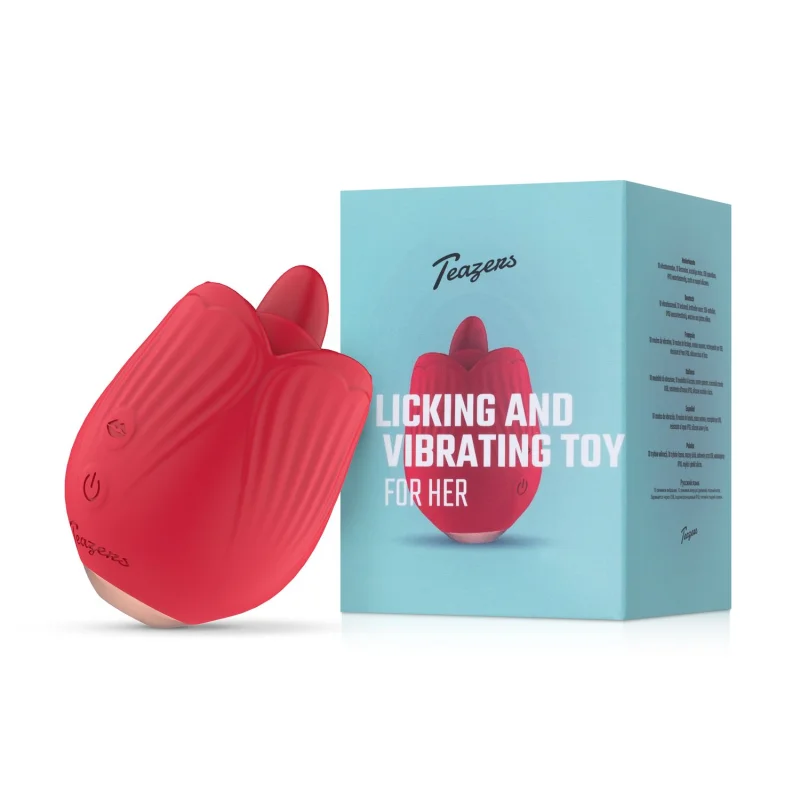 Rose Clitoral Licking Vibrator - Teazers Related Products