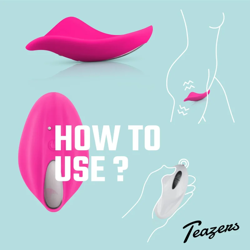 Panty Pleasure - Remote-controlled Clitoral Vibrator - Pink product.details.thumbnail 2