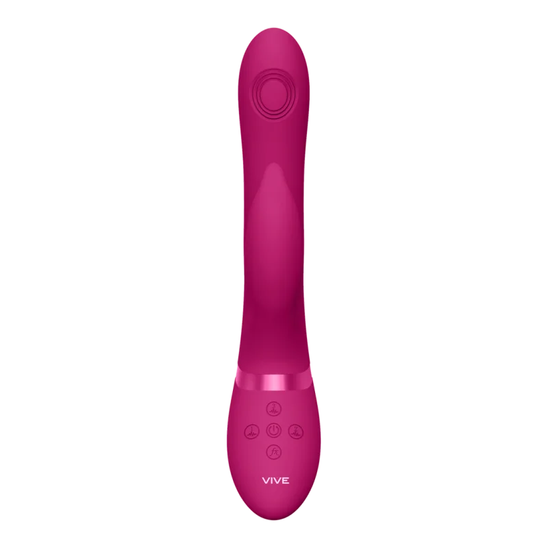 Aimi - Επαναφορτιζόμενος Rabbit Δονητής G-spot με 3 Μοτέρ F1 - Ροζ product.details.thumbnail 2
