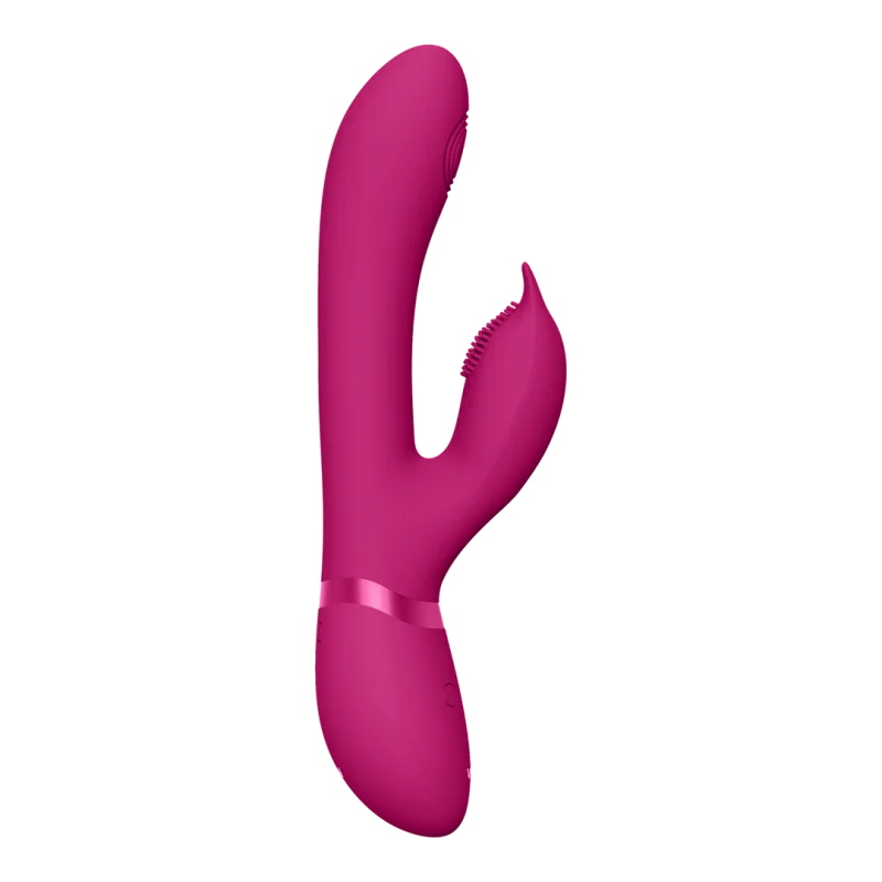 Aimi - Επαναφορτιζόμενος Rabbit Δονητής G-spot με 3 Μοτέρ F1 - Ροζ product.details.thumbnail 3