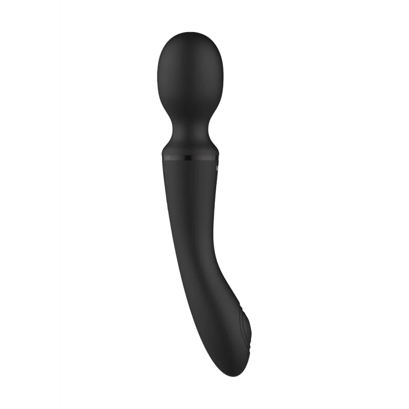 Enora - Rechargeable Double-ended Pulse-wave Wand Vibrator - Black product.details.thumbnail 4