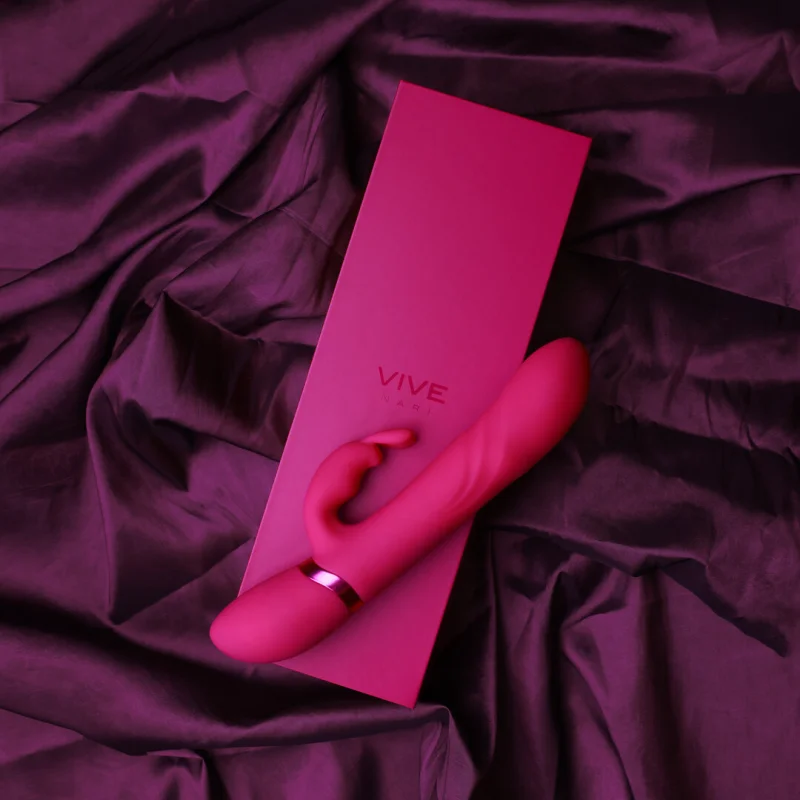 Nari - G-spot Rabbit Vibrator With Rotating Beads - Pink product.details.thumbnail 4