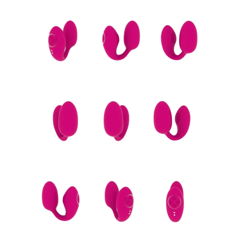 Aika - Rechargeable Pulse-wave Vibrating Love Egg With Remote Control - Pink product.details.thumbnail 3