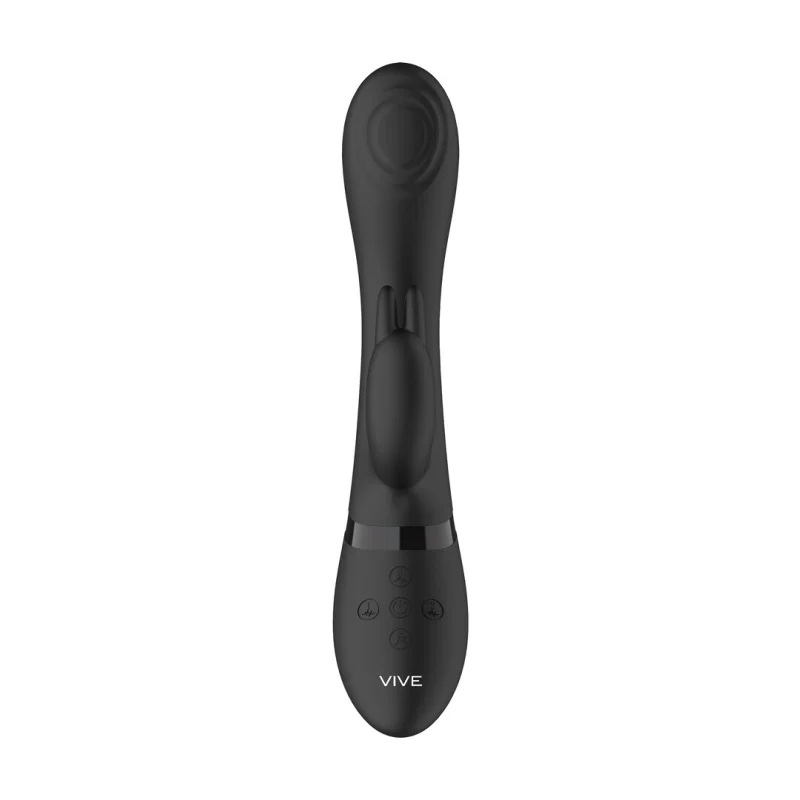 Cato - Rechargeable Pulse-wave G-spot Rabbit Vibrator - Black product.details.thumbnail 3
