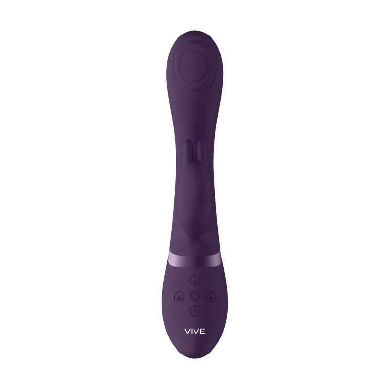 Cato - Rechargeable Pulse-wave G-spot Rabbit Vibrator - Purple product.details.thumbnail 3