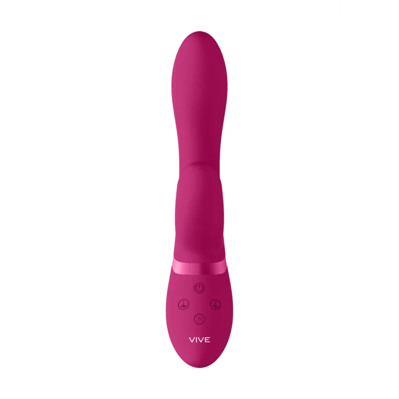 Kyra - Rechargeable G-spot Rabbit Vibrator With Pulse-wave - Pink product.details.thumbnail 3