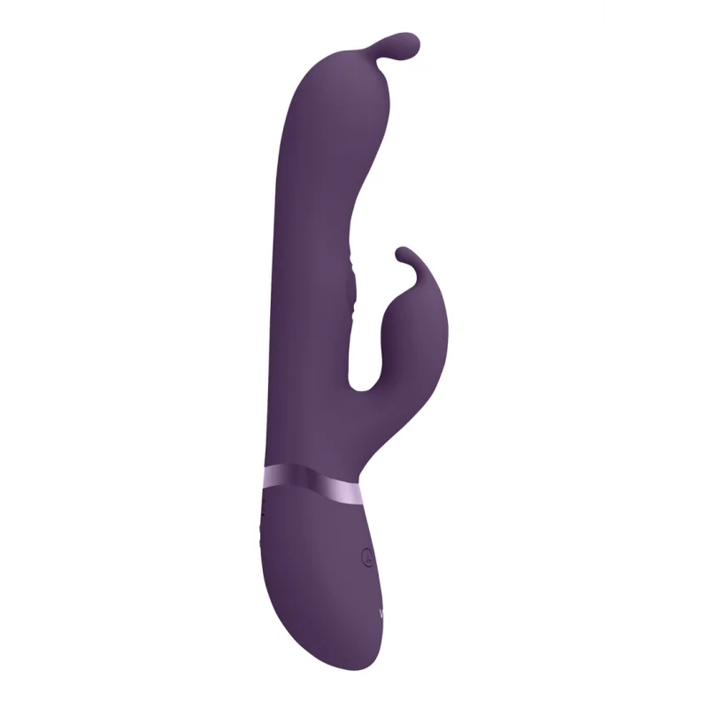 Gada - Rechargeable G-spot Rabbit Vibrator With Pulse Wave Shaft - Purple product.details.thumbnail 2