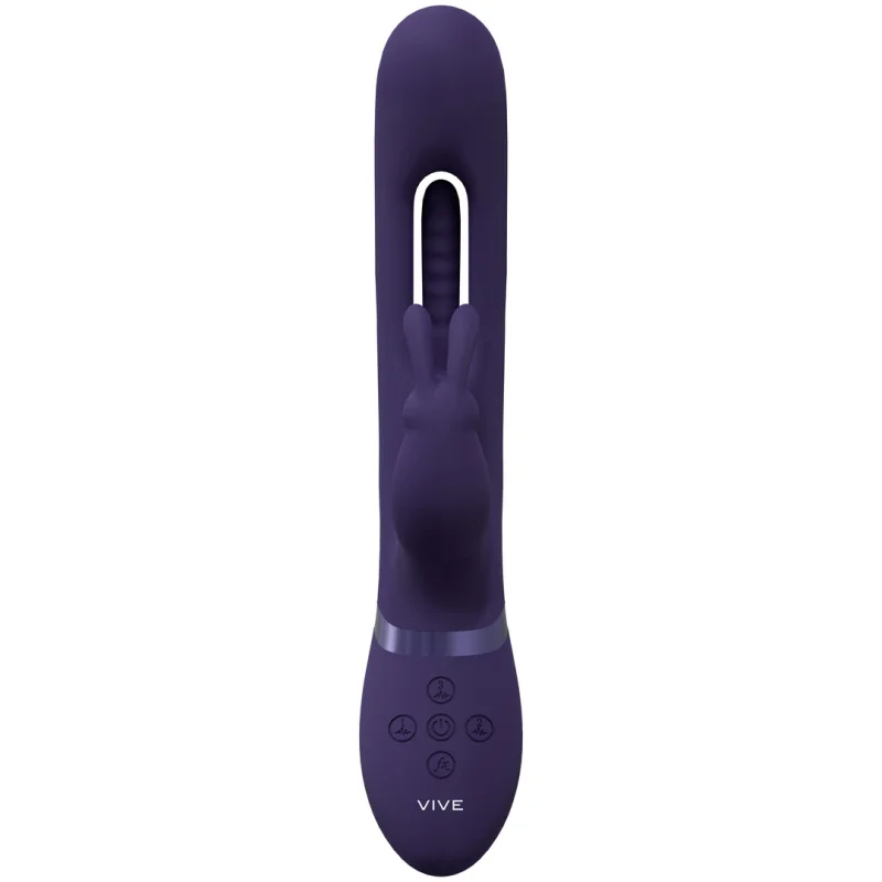Mika - Rabbit Δονητής G-spot με Κινούμενη Γλώσσαr - Μοβ product.details.thumbnail 2