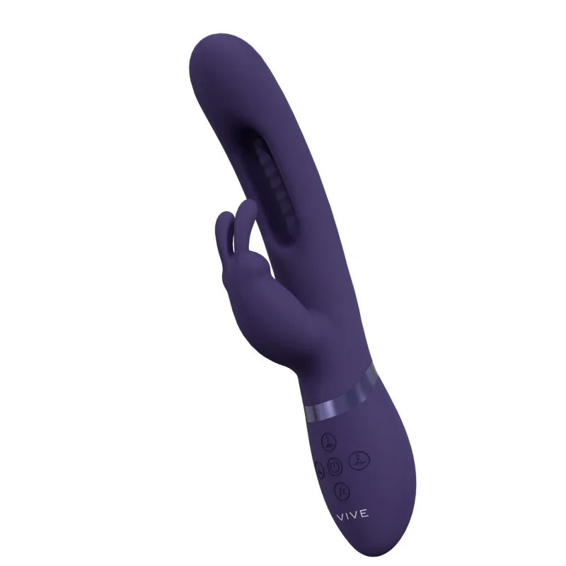 Mika - Rabbit Δονητής G-spot με Κινούμενη Γλώσσαr - Μοβ product.details.thumbnail 3