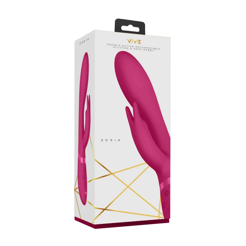 Zosia - Rechargeable G-spot Rabbit Vibrator - Pink