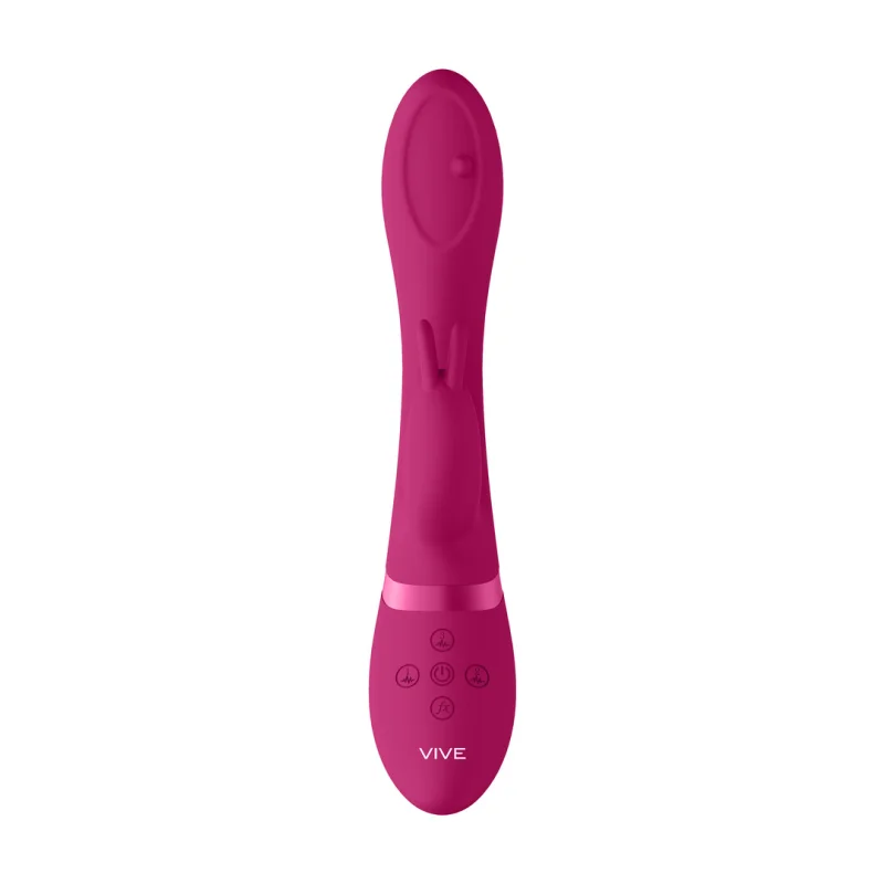 Mira - Rechargeable G-spot Rabbit Vibrator With Spinning Beads - Pink product.details.thumbnail 3