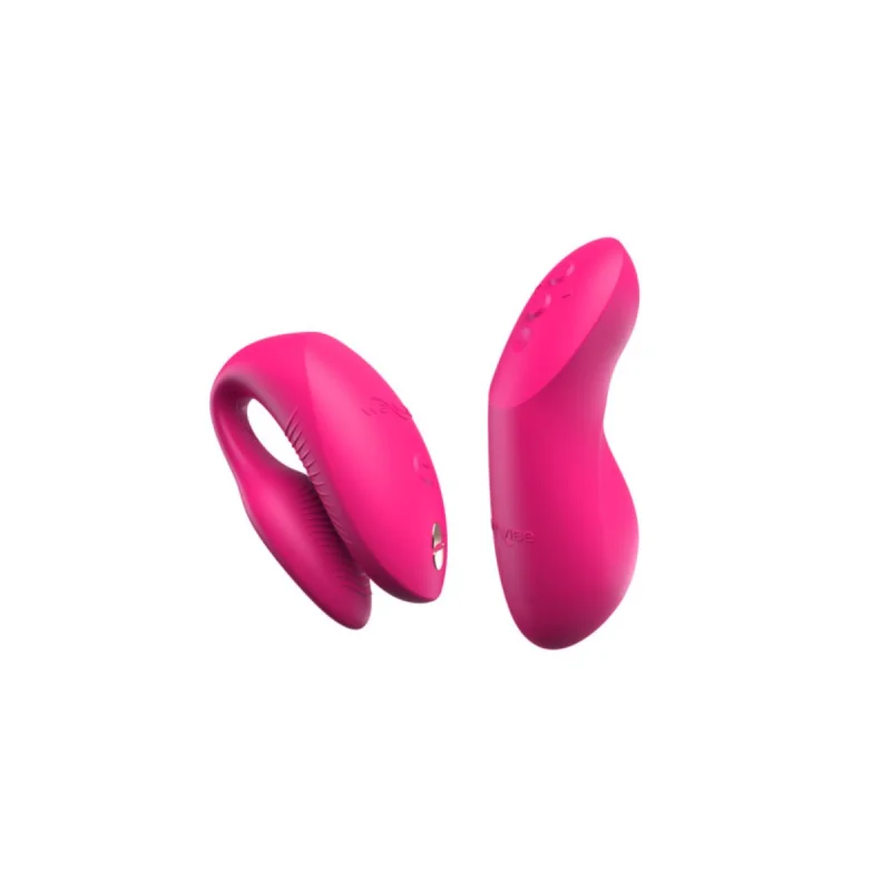 Chorus Pro - Couples Vibrator With 3 Motors & App Control - Pink