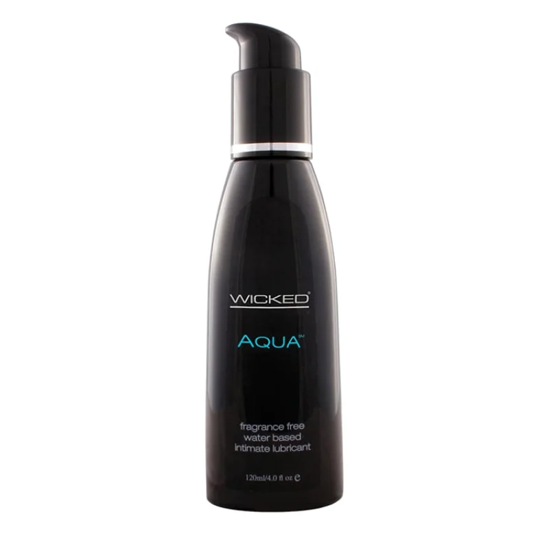 Aqua Lubricant 120ml - Premium Water-Based Sensual Gel - Wicked Sensual Care Related Products