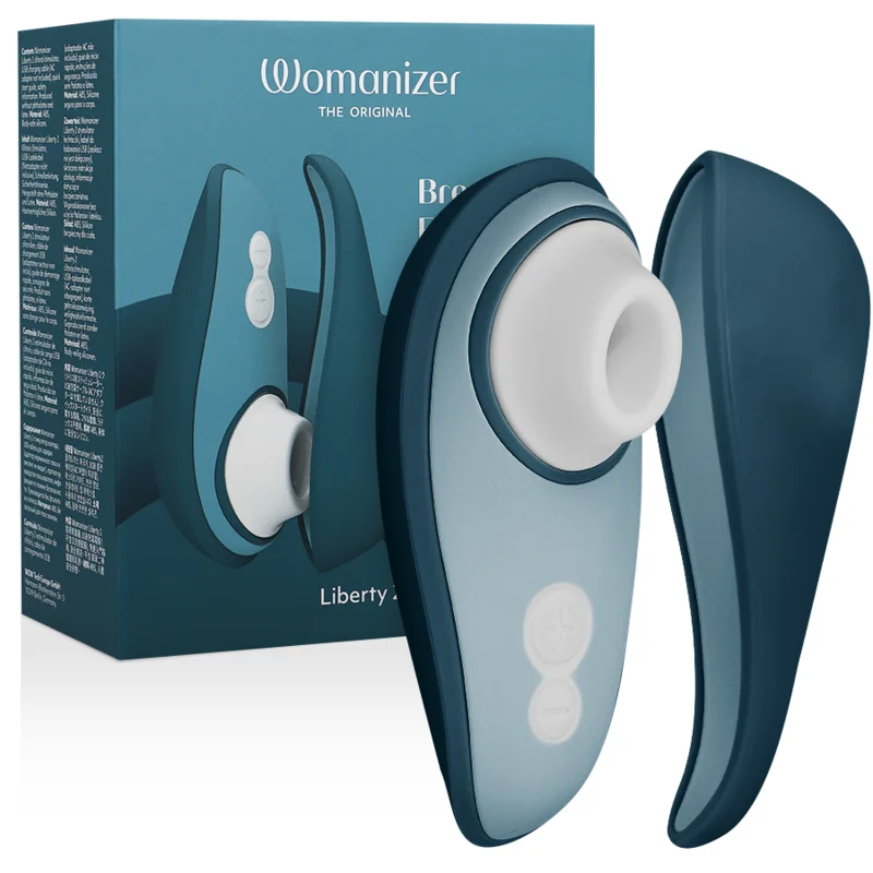 Liberty 2 – Clitoral Stimulator & Suction Device – Blue - Womanizer shop.search.results