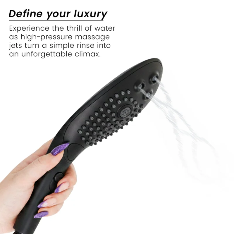 Wave - Clitoral Stimulating Shower Head - Black product.details.thumbnail 2