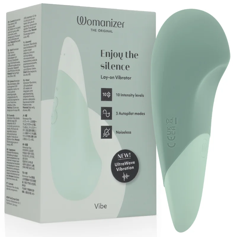 Lay-on Vibe - Noiseless Vibrator - Green
