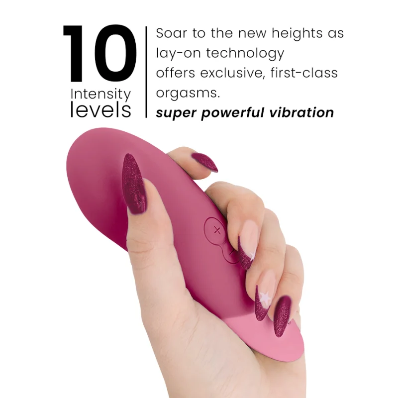 Lay-on Vibe - Noiseless Vibrator - Pink product.details.thumbnail 4
