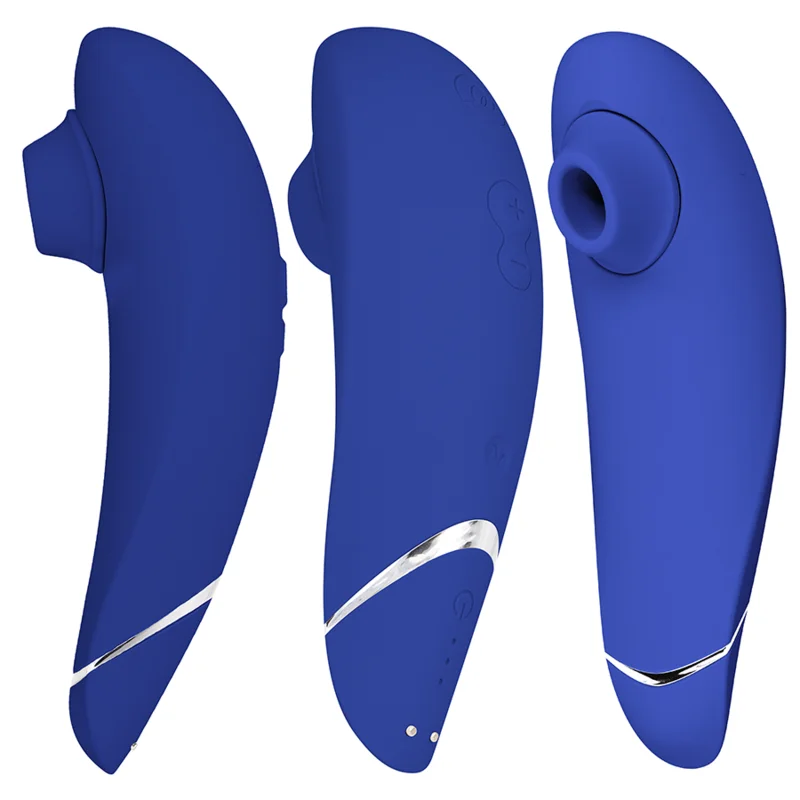 Premium 2 - Clitoral Stimulator With Pleasure Air & 14 Intensities - Blue