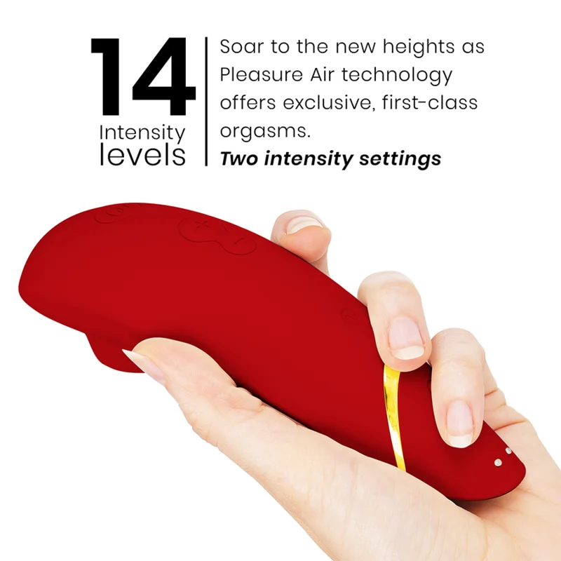 Premium 2 - Clitoral Stimulator With Pleasure Air & 14 Intensities - Bordeaux product.details.thumbnail 4