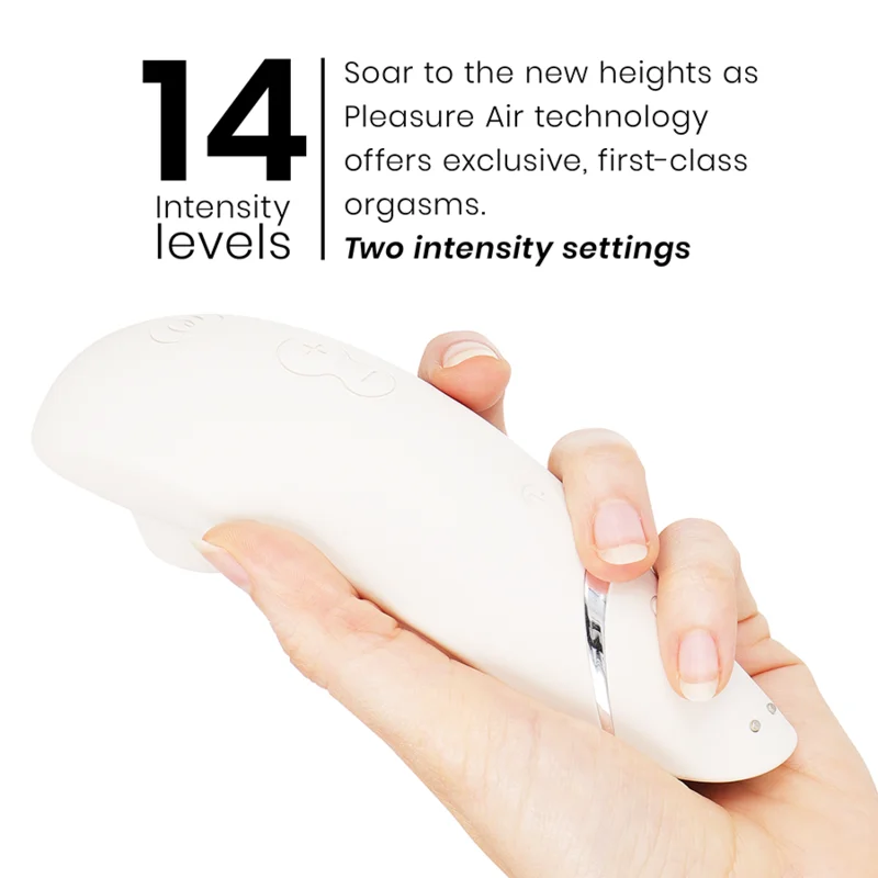 Premium 2 - Clitoral Stimulator With Pleasure Air & 14 Intensities - Gray product.details.thumbnail 4