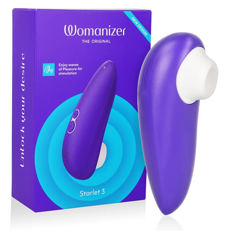 Starlet 3 - Clitoral Stimulator With Pleasure Air - Indigo