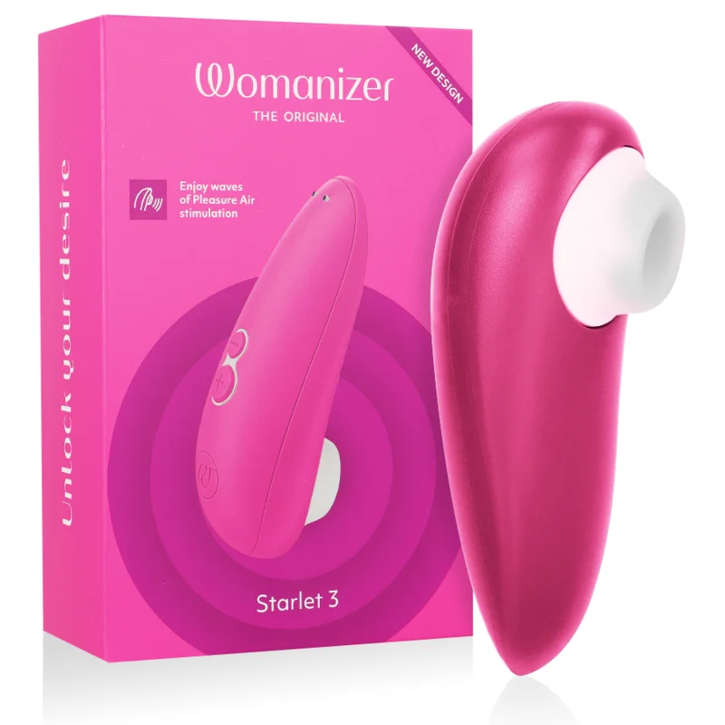 Starlet 3 - Clitoral Stimulator With Pleasure Air - Pink