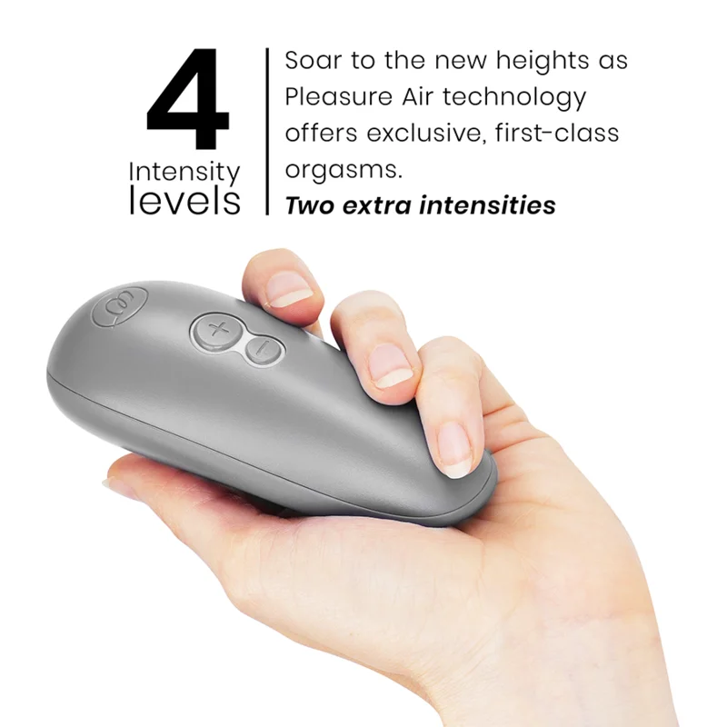 Starlet 3 - Clitoral Stimulator With Pleasure Air - Gray product.details.thumbnail 4