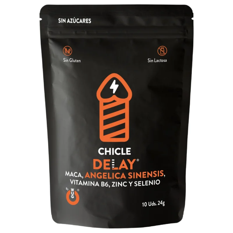 Sex Sense Delay Gum - Τσίχλα με Ψευδάργυρο, Σελήνιο & B6 - 10 τεμάχια