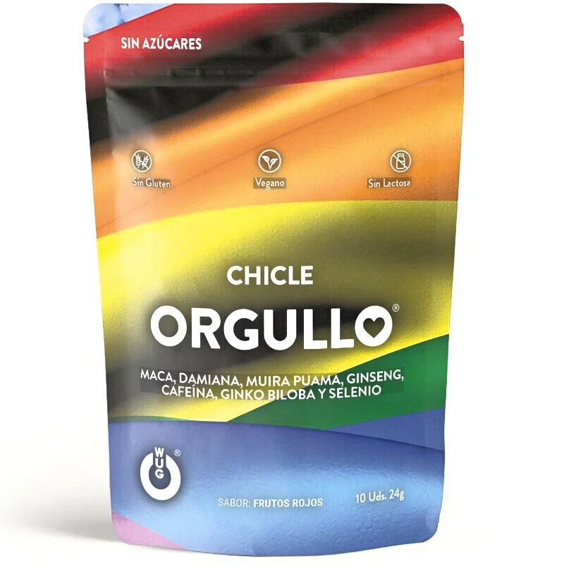 Sex Sense Orgullo Lgbt Pride Gum - Τσίχλα με Βοτανικά Εκχυλίσματα - 10 τεμάχια