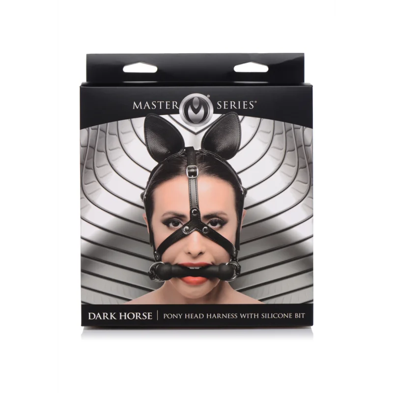 Dark Horse - Pony Harness Με Φίμωτρο product.details.thumbnail 1