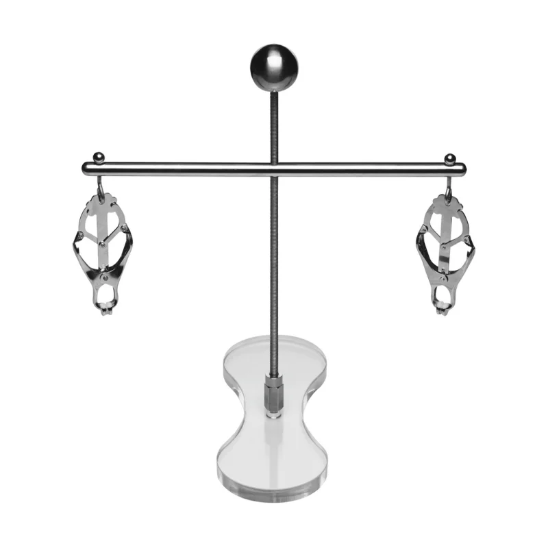 Nipple Clamps Tower - Ρυθμιζόμενα Πιαστράκια Θηλών Bdsm