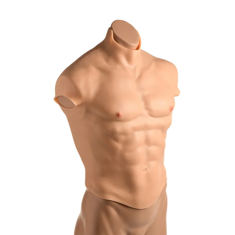Ripped Silicone Male Chest - Ρεαλιστικό Στήθος Σιλικόνης Ανδρικό - Medium product.details.thumbnail 3