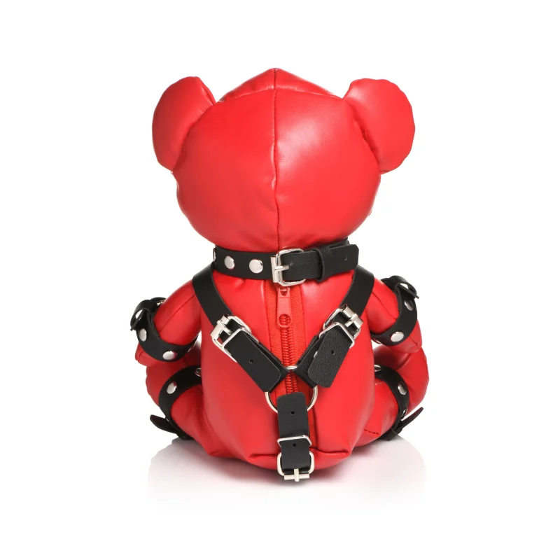 Gimp Bear - Διακοσμητικό Αρκουδάκι Fetish από Δερματίνη - Κόκκινο product.details.thumbnail 3