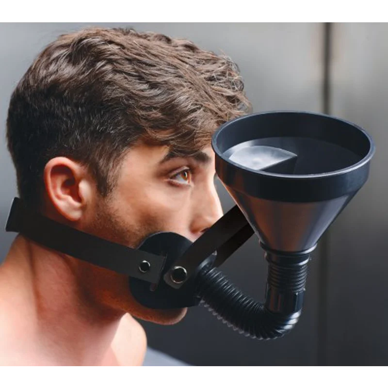 Φίμωτρο Open Gag με Χωνί και Εύκαμπτο Σωλήνα - Bdsm Αξεσουάρ product.details.thumbnail 4