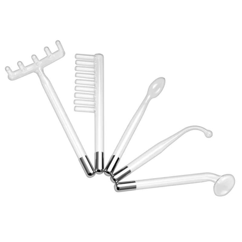 Twilight Violet Wand Kit Deluxe Edition - Electro Stimulation Kit With 5 Glass Attachments