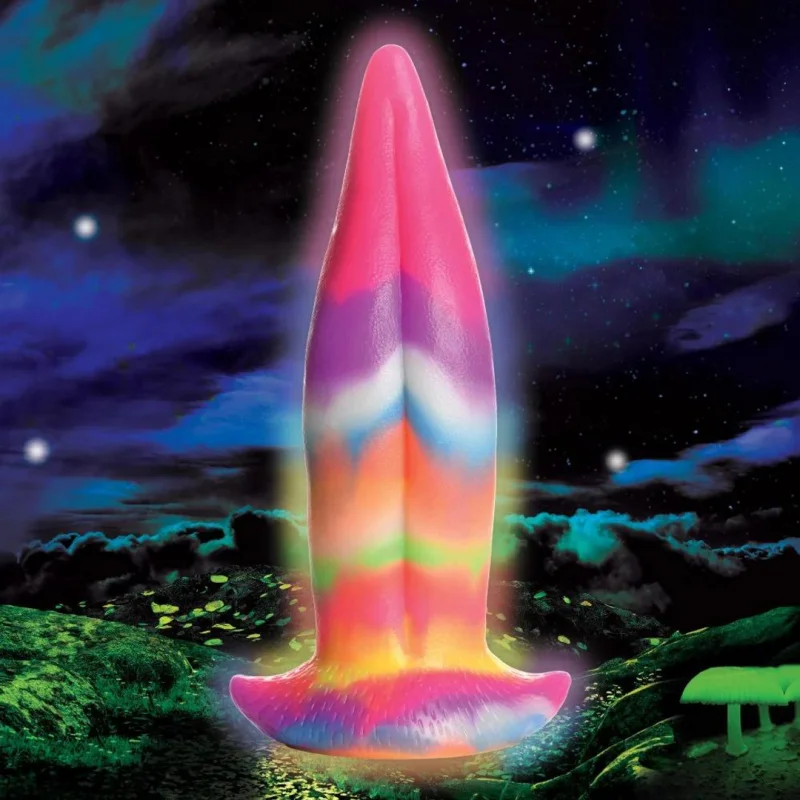 Unicorn Tongue - Silicone Dildo 21 Cm - Multicolor product.details.thumbnail 1